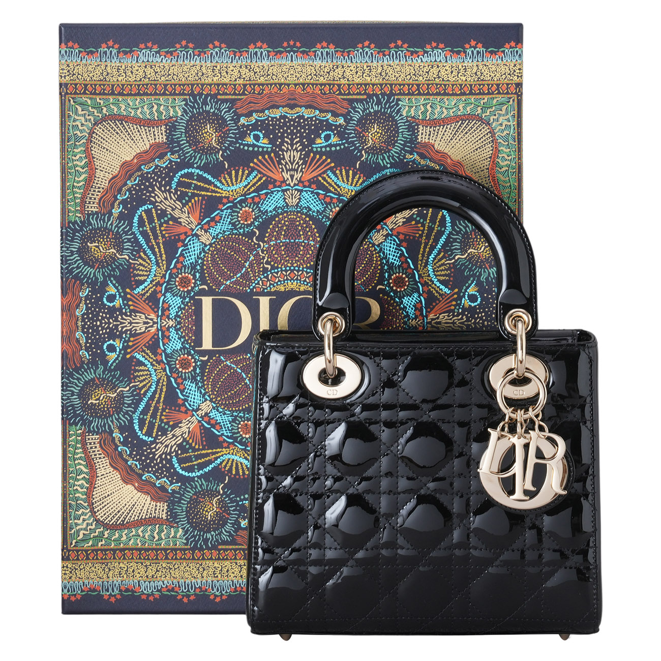 CHRISTIAN DIOR(USED)디올 페이던트 레이디디올 스몰